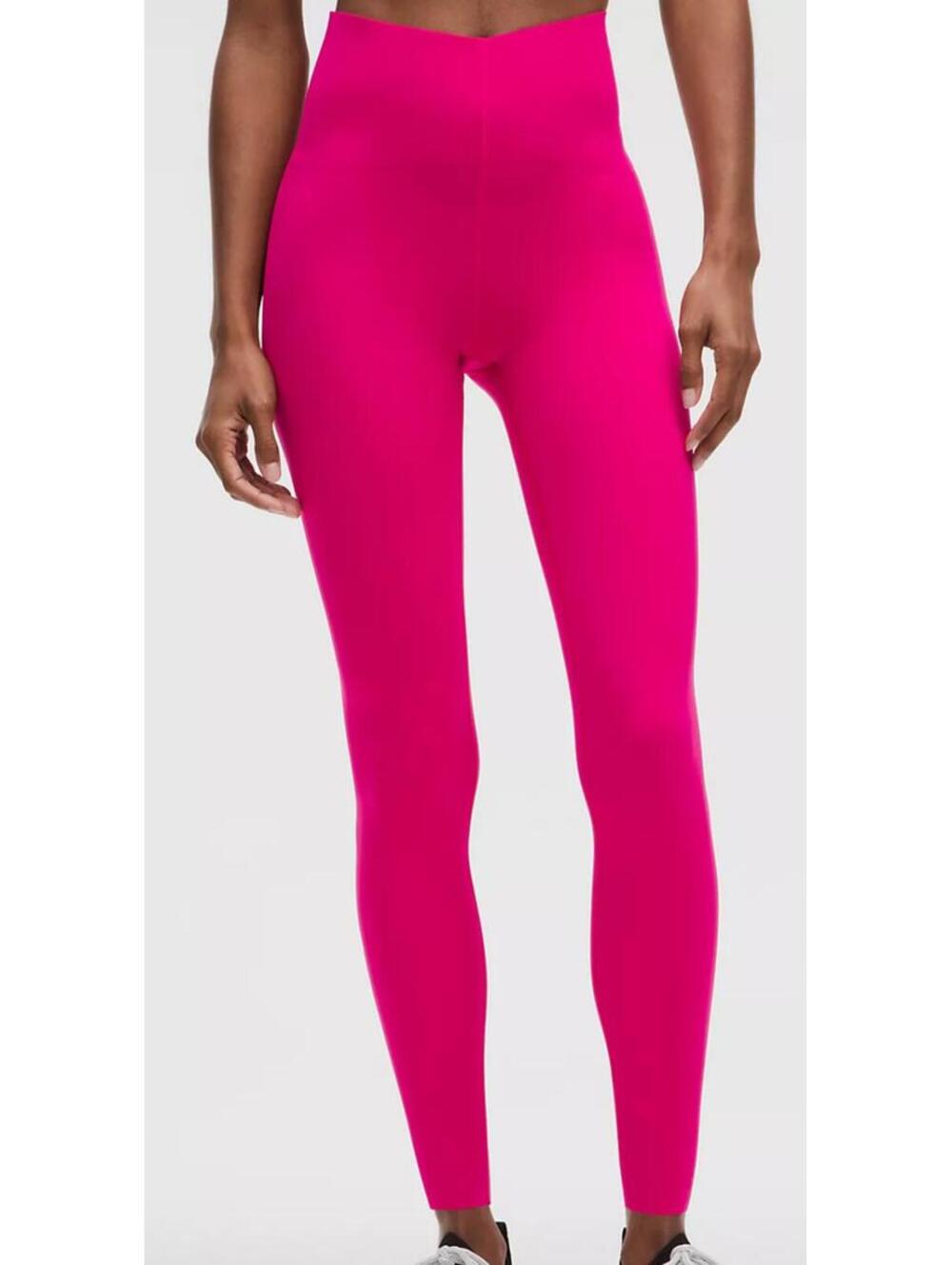 Lululemon Glow Up Super High Rise In Raspberry Coulis - Women's 12 NWOT